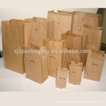 Good quality food grade brown kraft paper bag for packaging